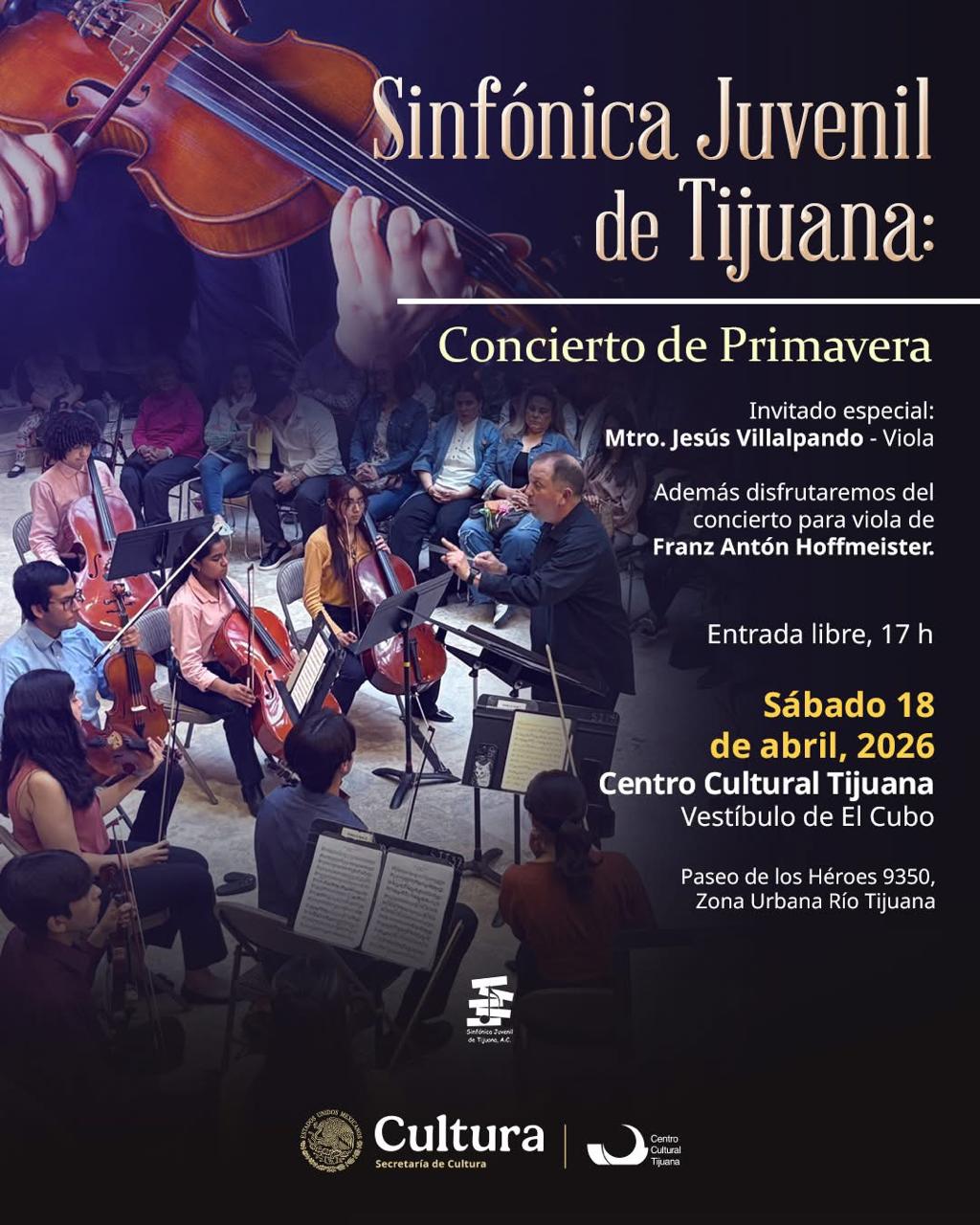 Sinfónica Juvenil de Tijuana en Tijuana 2026