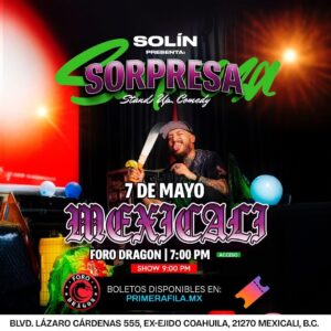 Sorpresa Stand Up en Mexicali 2026