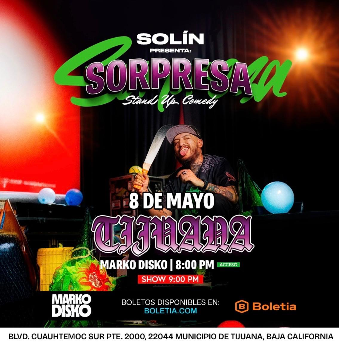 Sorpresa Stand Up en Tijuana 2026