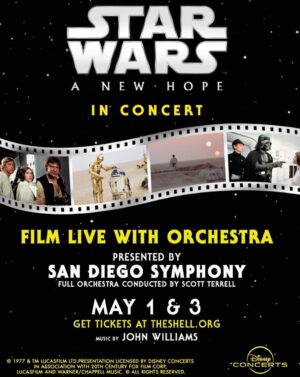 Star Wars A New Hope in Concert San Diego 2026