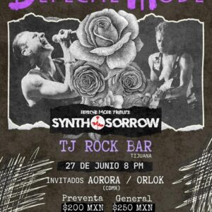 Synth&Sorrow Depeche Mode Experience en Tijuana 2026