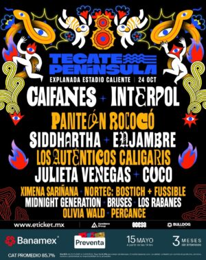 Tecate Peninsula en Tijuana 2026 - lineup