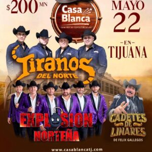 Tiranos del Norte en Tijuana 2026
