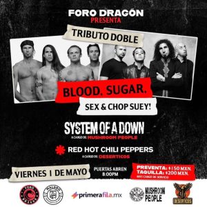 Tributo Blood Sugar en Mexicali 2026