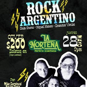 Tributo al Rock Argentino en Mexicali 2026