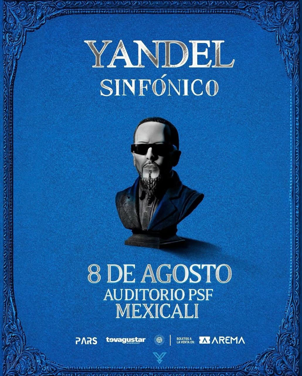 Yandel Sinfónico en Mexicali 2026