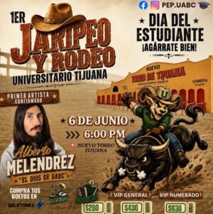 1er. Jaripeo y Rodeo Universitario en Tijuana 2026