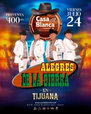 Alegres de la Sierra en Tijuana 2026