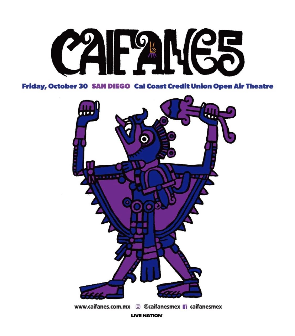Caifanes en San Diego 2026