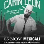 Carín León en Mexicali 2026
