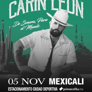 Carín León en Mexicali 2026