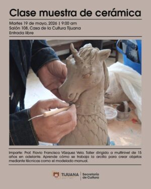 Clase muestra de Cerámica en Tijuana 2026