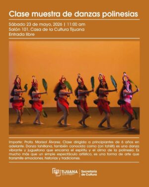 Clase muestra de Danzas Polinesias en Tijuana 2026