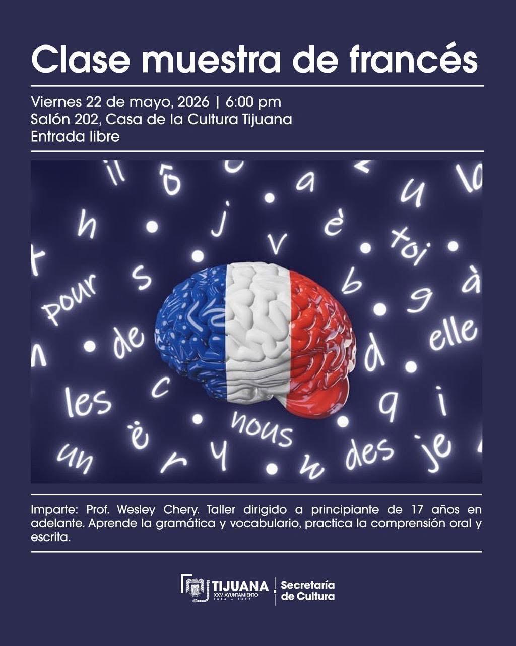 Clase muestra de Francés en Tijuana 2026