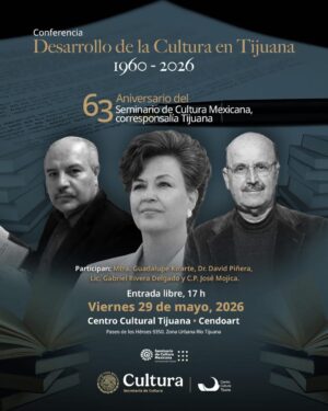 Conferencia Cultura en Tijuana 2026