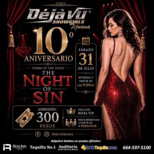 Déjá Vu Showgirls en Tijuana 2026