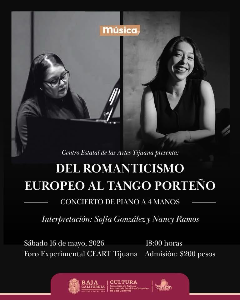 Del Romanticismo Europeo al Tango Porteño en Tijuana 2026