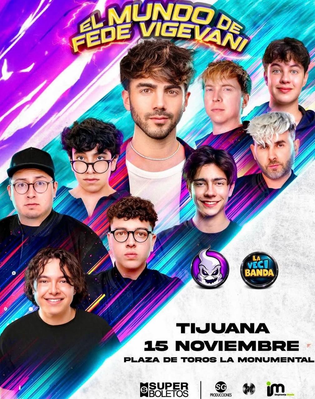 El Mundo de Fede Vigevani en Tijuana 2026