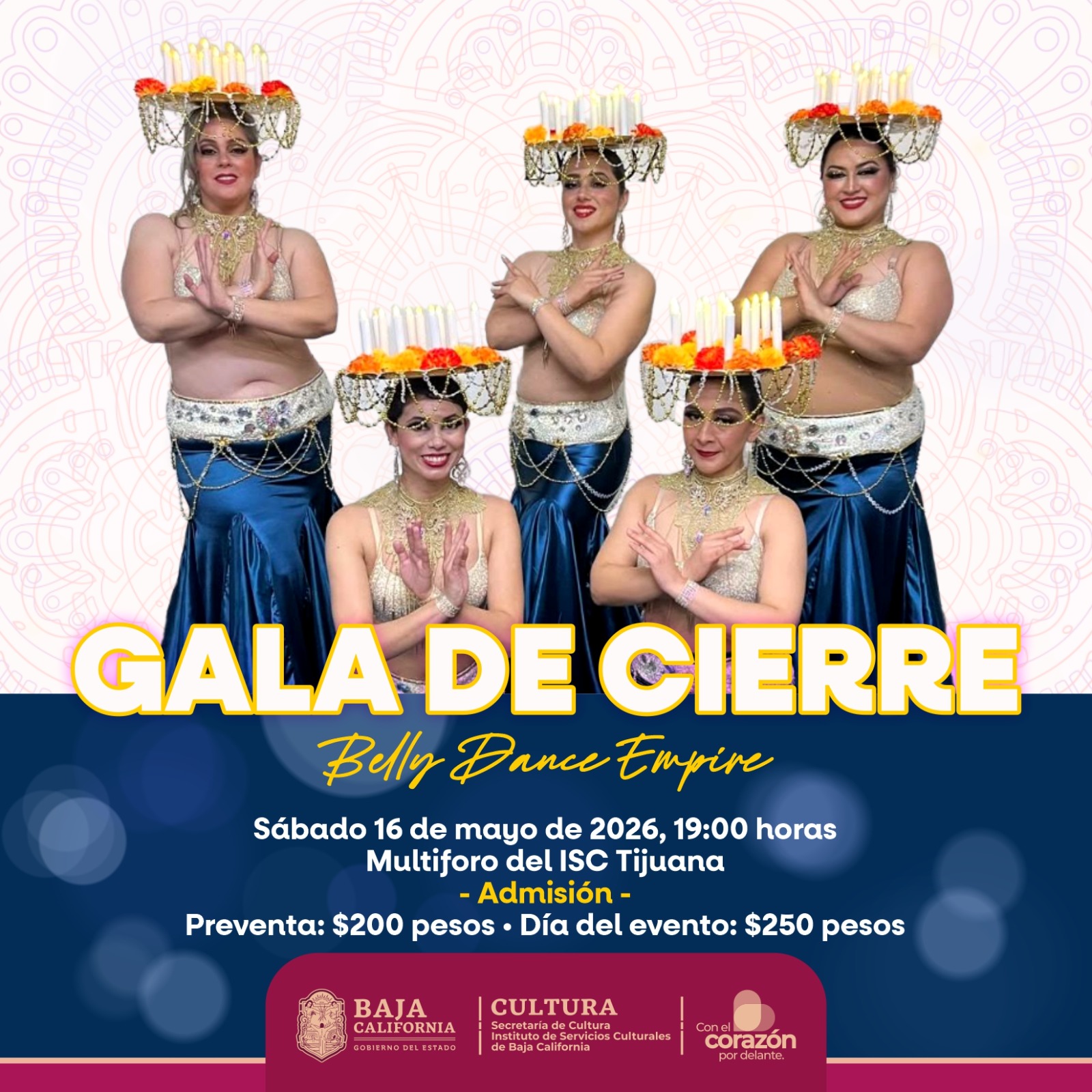 Gala de Cierre Belly Dance Empire en Tijuana 2026
