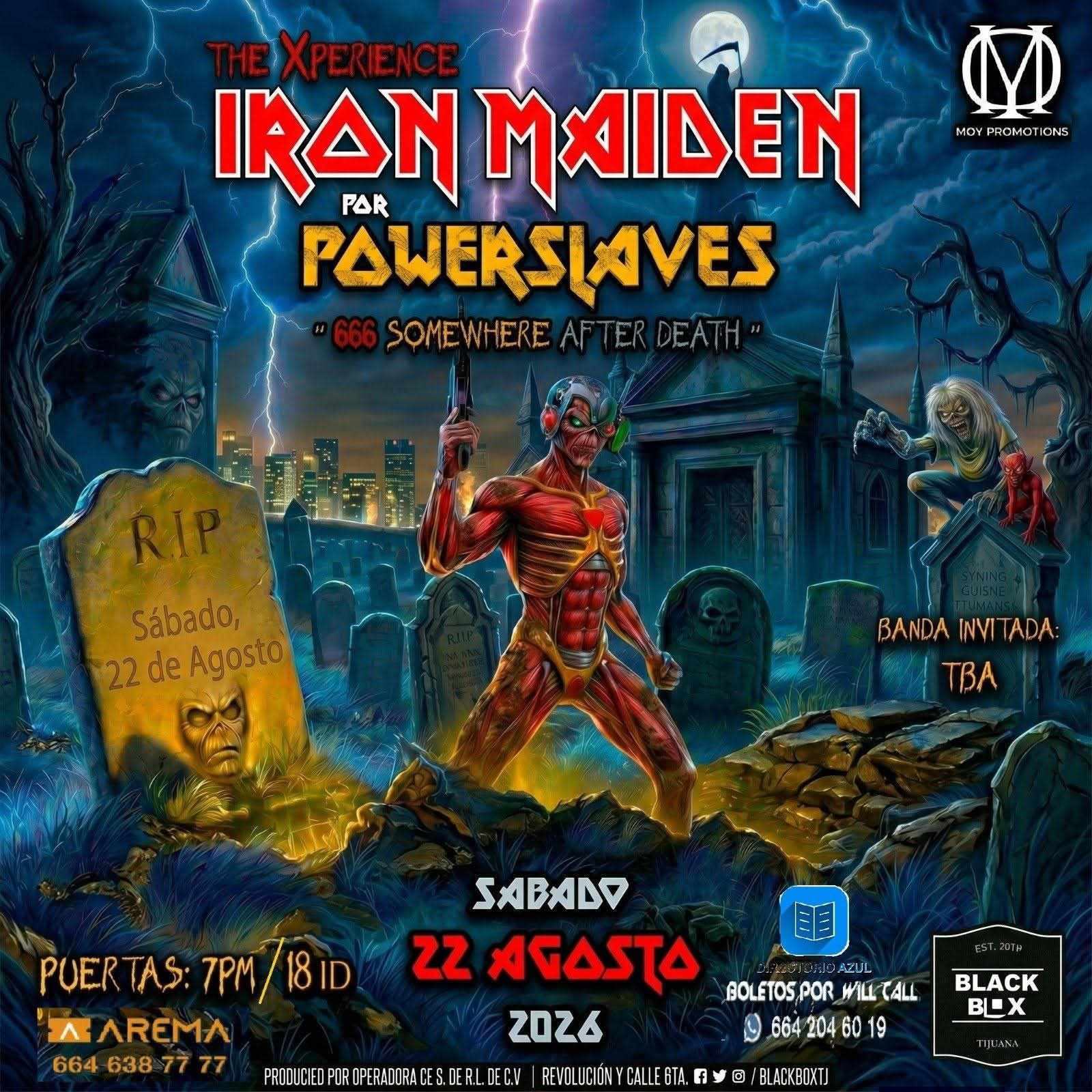 Iron Maiden Xperience en Tijuana 2026