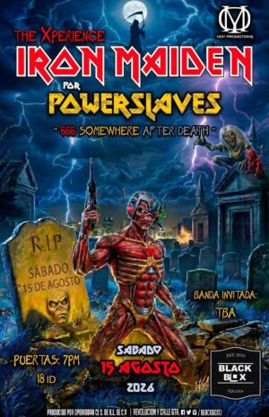Iron Maiden Xperience en Tijuana 2026