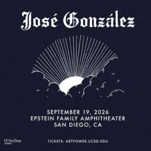 José González en San Diego 2026