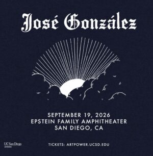 José González en San Diego 2026
