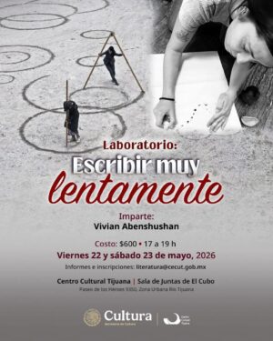 Laboratorio Escribir muy lentamente en Tijuana 2026