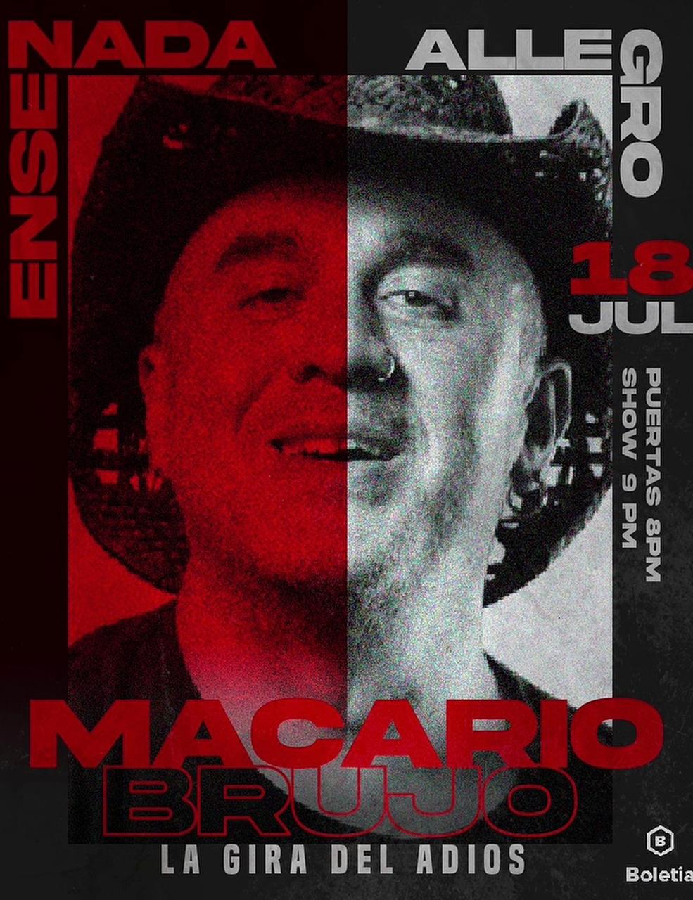 Macario Brujo en Ensenada 2026