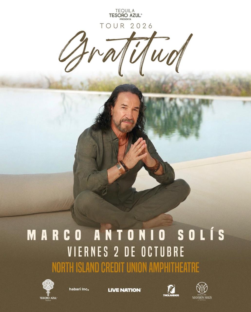 Marco Antonio Solís en Chula Vista 2026