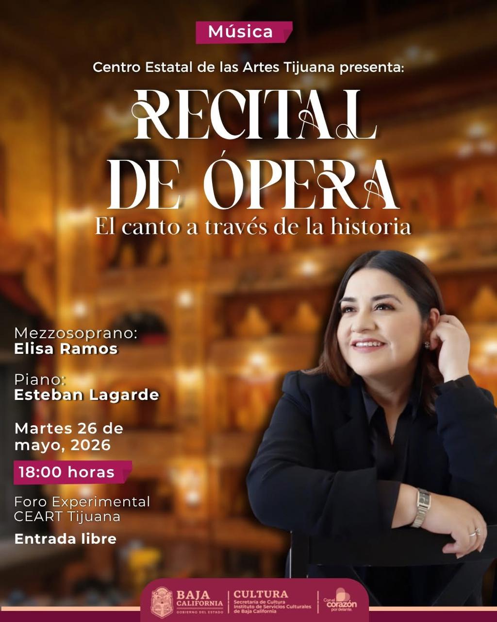 Recital de Ópera en Tijuana 2026