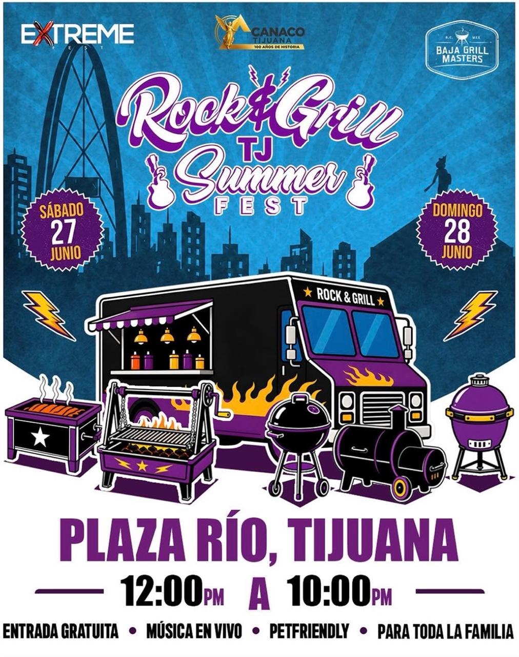Rock & Grill TJ Summer Fest en Tijuana 2026