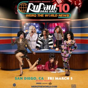 RuPaul's Drag Race Werq The World en San Diego 2027