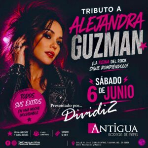 Tributo a Alejandra Guzmán en Tijuana 2026