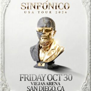 Yandel Sinfónico en San Diego 2026