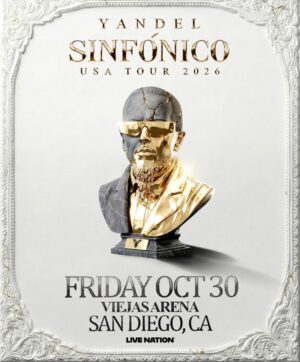 Yandel Sinfónico en San Diego 2026