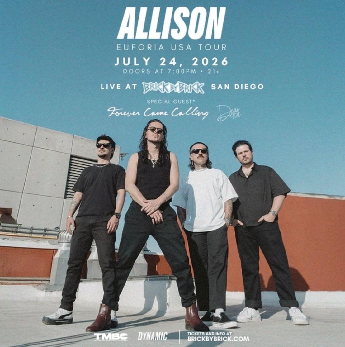 Allison en San Diego 2026