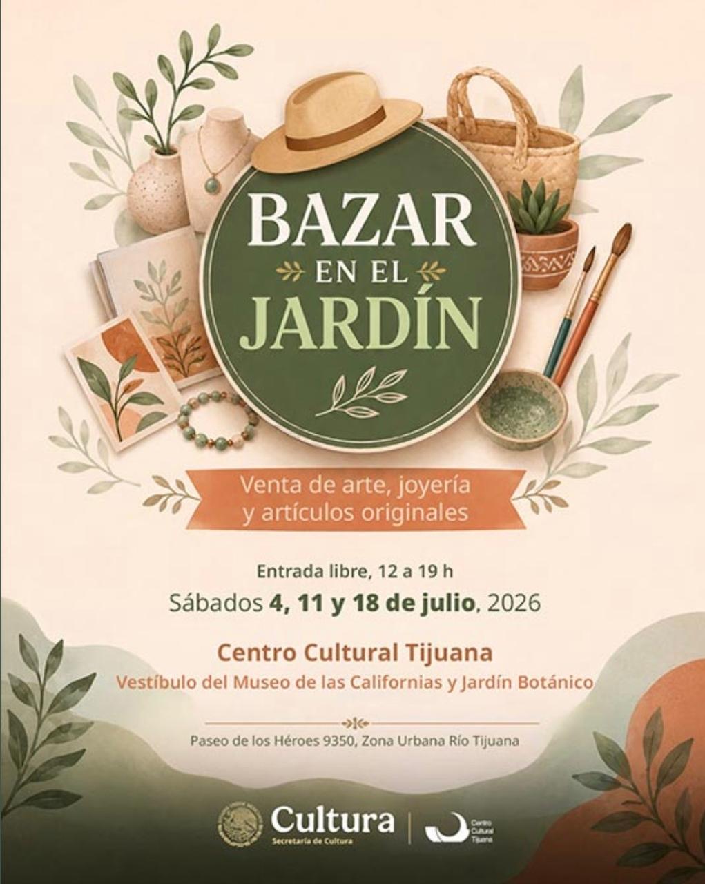 Bazar en el Jardín en Tijuana 2026