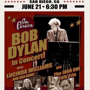 Bob Dylan en San Diego 2026