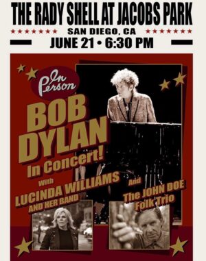 Bob Dylan en San Diego 2026
