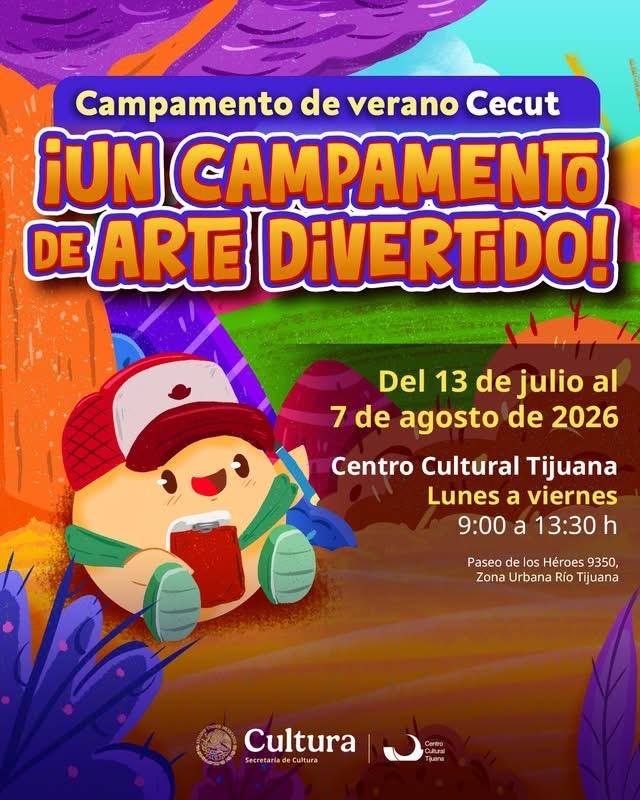 Campamento de Verano Cecut en Tijuana 2026