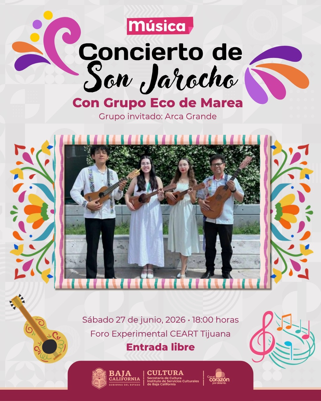 Concierto de Son Jarocho en Tijuana 2026