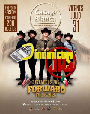 Dinámicos Jrs. en Tijuana 2026