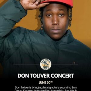 Don Toliver en San Diego 2026