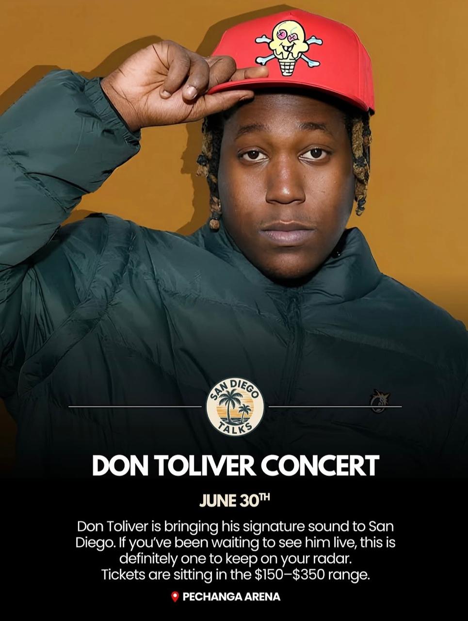 Don Toliver en San Diego 2026