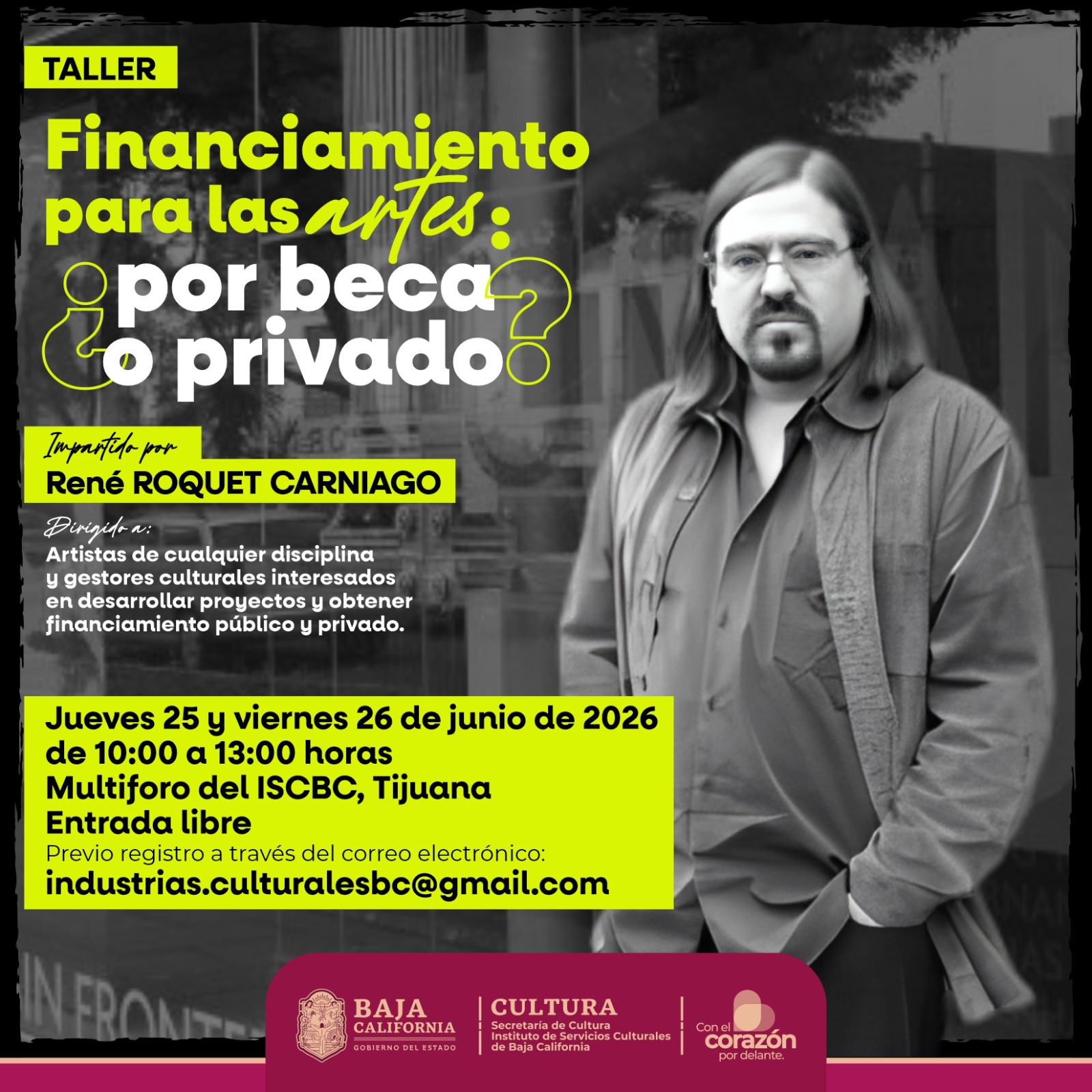 Financiamiento para las Artes en Tijuana 2026
