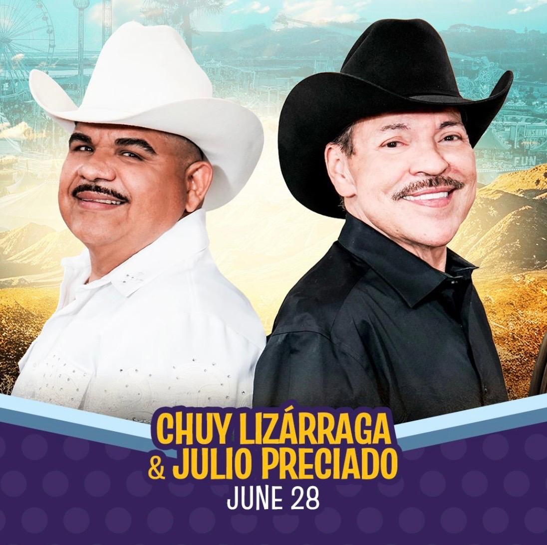 Julio Preciado y Chuy Lizárraga en San Diego 2026