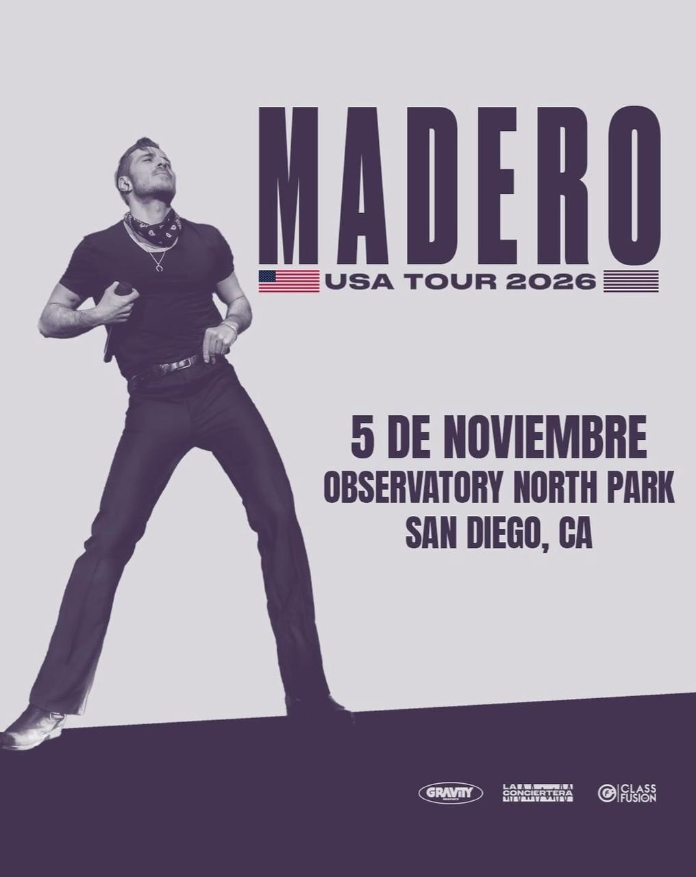Madero en San Diego 2026
