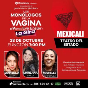Monólogos de la Vagina en Mexicali 2026
