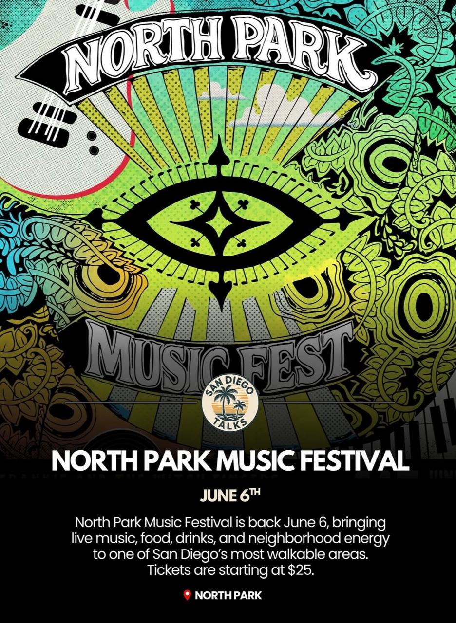North Park Music Fest en San Diego 2026